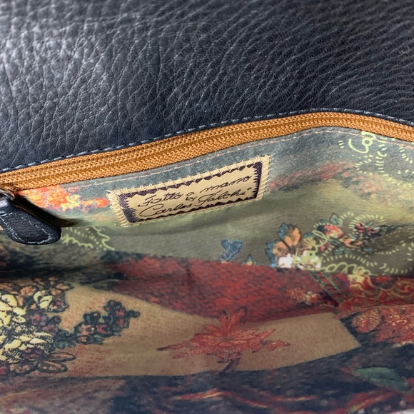 Carlos Falchi snakeskin clutch - Picture 7 of 8